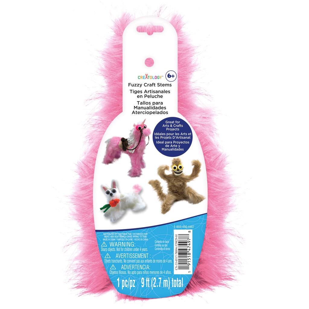 Fuzzy Craft Stem By Creatology